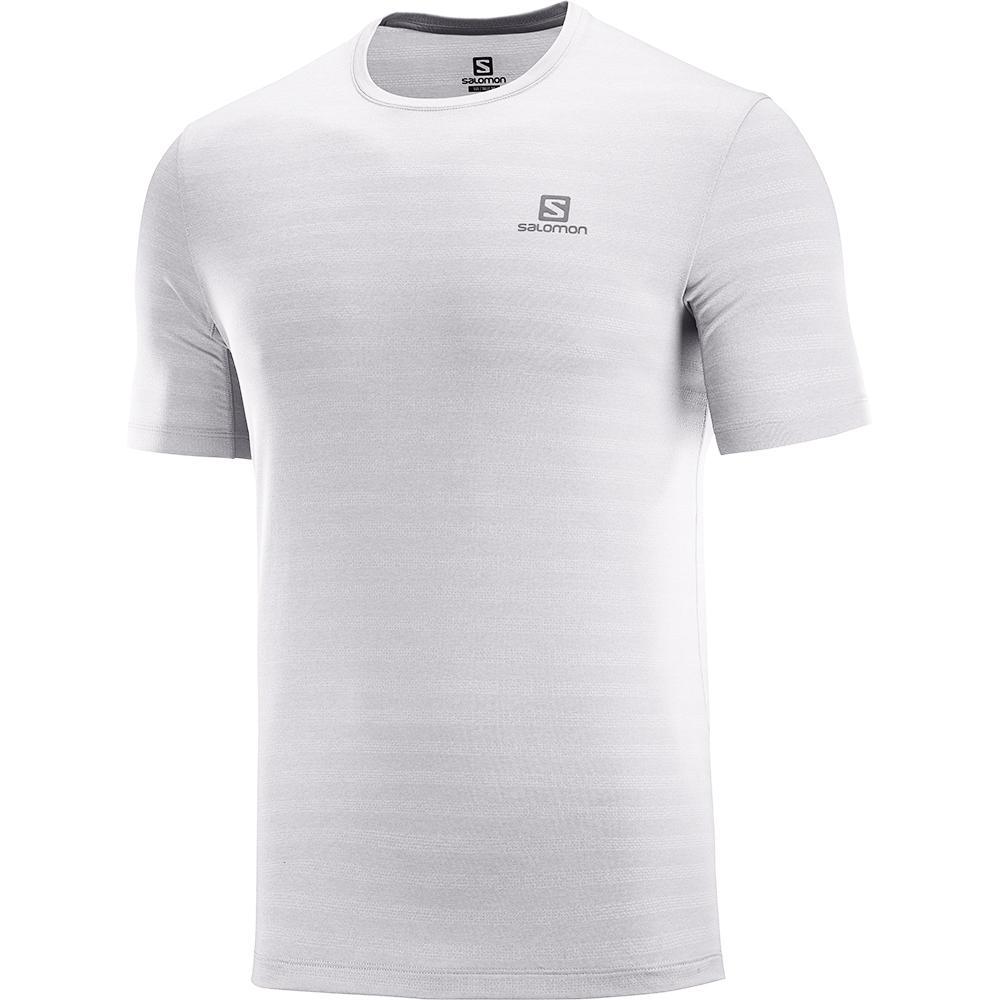 T-Shirts Salomon Homme Grise - Salomon XA M - France (6359-JWEPH)